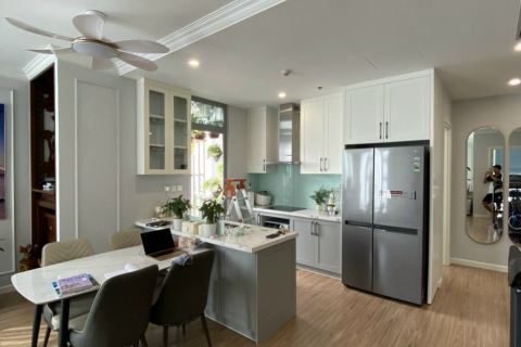 Ảnh thi công thực tế căn hộ 3 ngủ tại cc cao cấp The Nine, số 9 Phạm Văn Đồng, HN